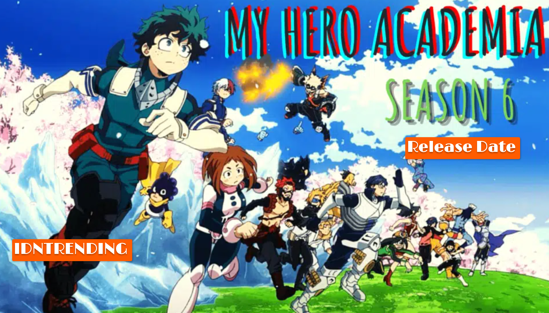 My Hero Academia Season 6 English Dub Release Date