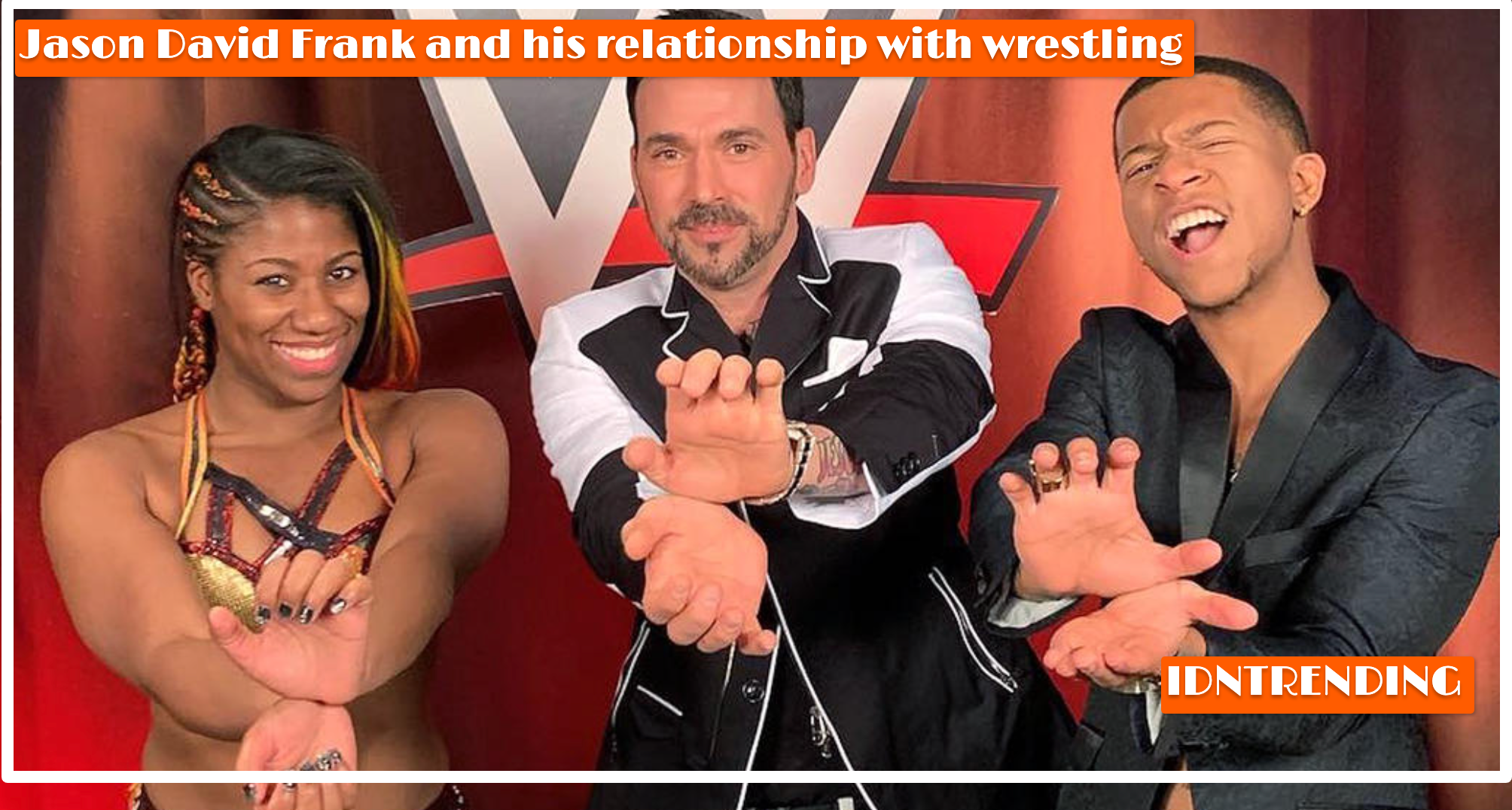 Jason David Frank and his relationship with wrestling