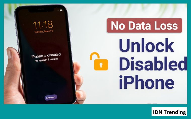 How Can A Disabled iPhone Be Unlocked Without A Passcode?