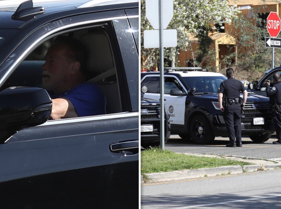 Arnold Schwarzenegger Hits Bicyclist in Car Accident in Los Angeles