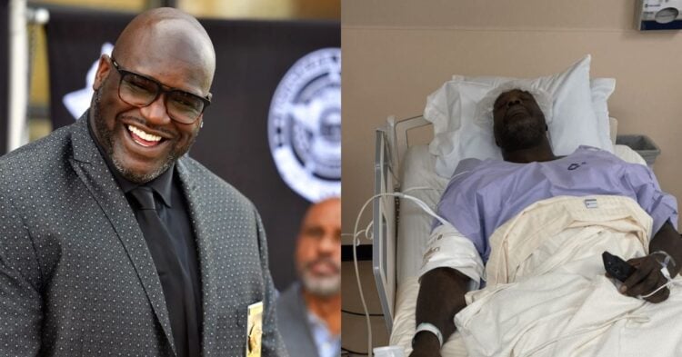 Shaquille O'Neal Undergoes Hip Replacement Surgery, Shares Photo from Hospital
