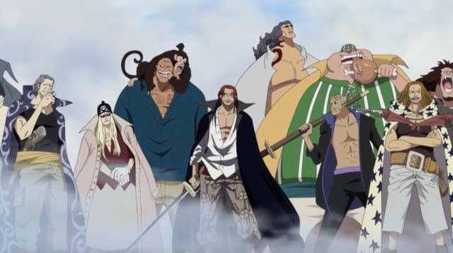 An image of the Red Hair Pirates.