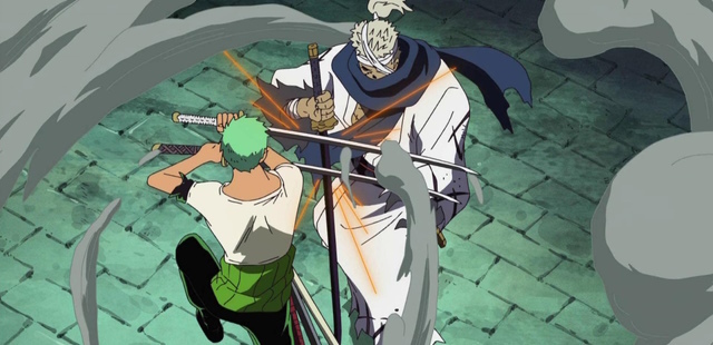 zoro and ryuma fight in one piece