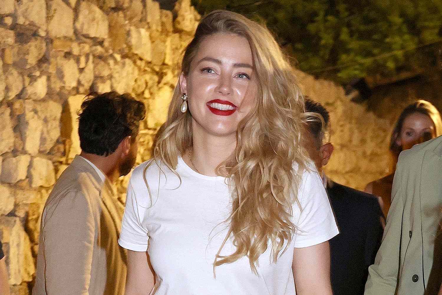 Amber Heard Attends Taormina Film Festival Marking Her First Public Appearance After Defamation Trial